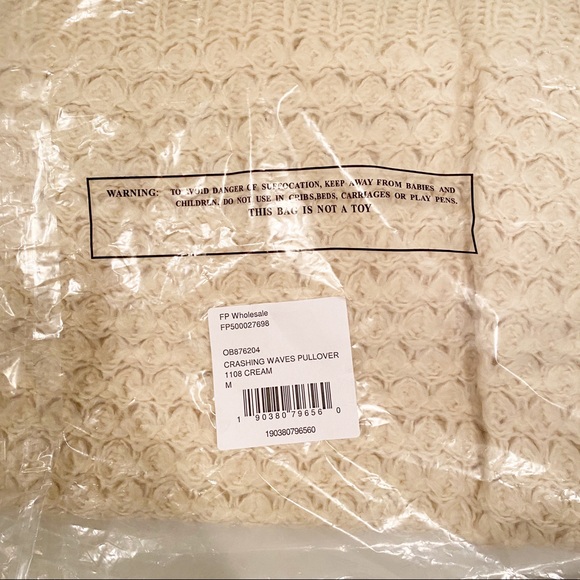 Free People Crashing waves pullover sweater - Picture 9 of 9